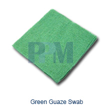 Green Gauze Swab